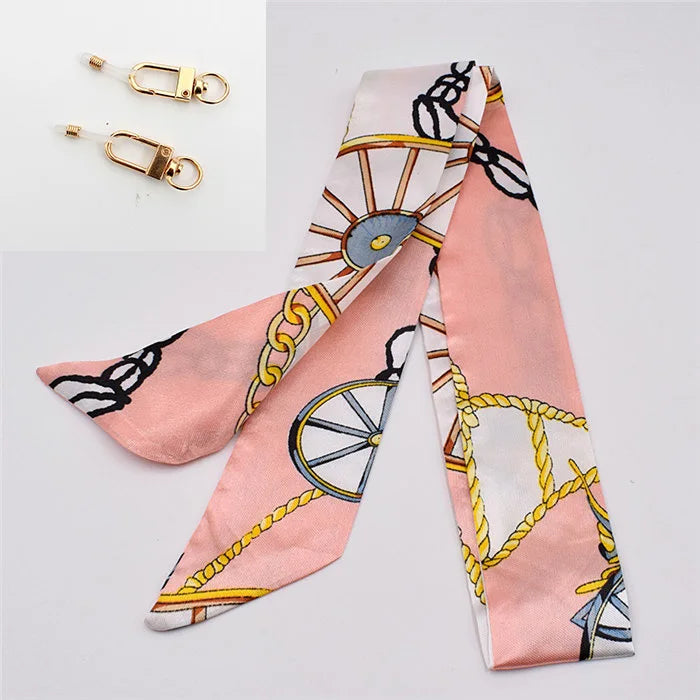 Satin-Brillenkette "Boho-Chic"