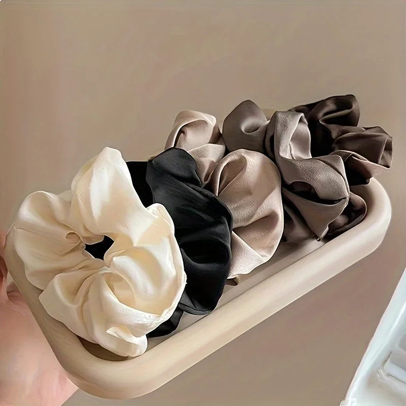 Premium XXL Satin-Scunchie "Cloud"
