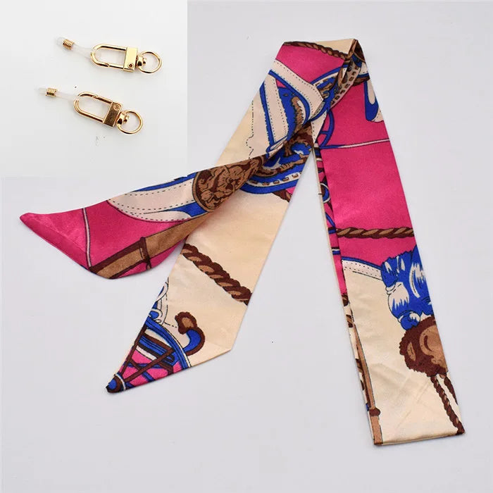 Satin-Brillenkette "Boho-Chic"