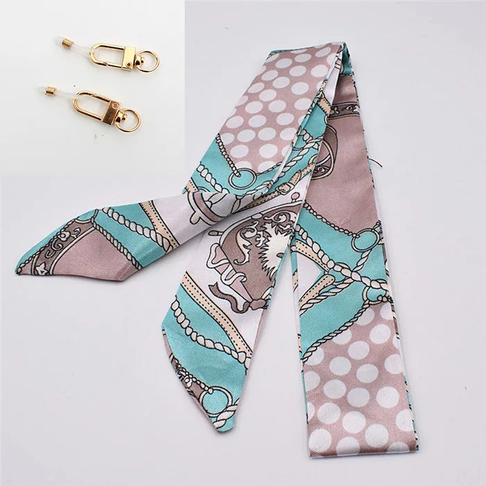 Satin-Brillenkette "Boho-Chic"