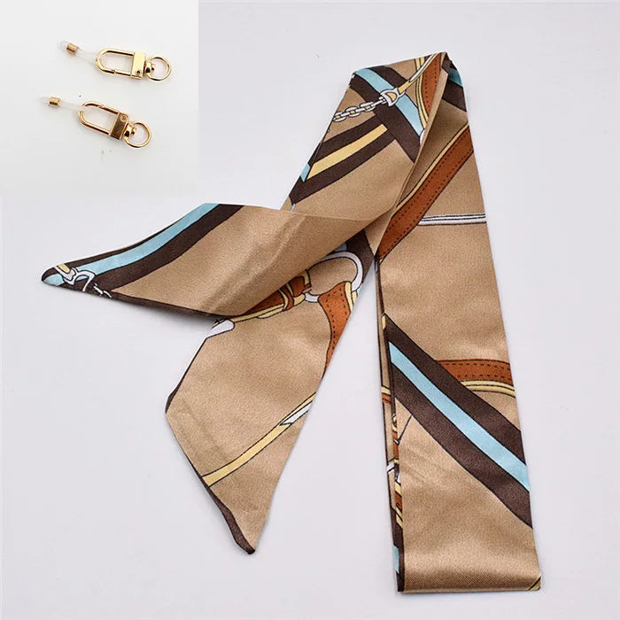 Satin-Brillenkette "Boho-Chic"