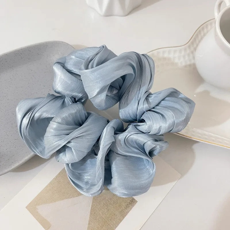 Satin Scrunchie "Parisian Chic"