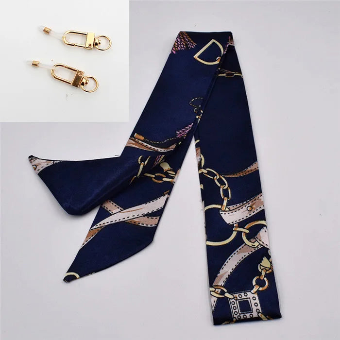Satin-Brillenkette "Boho-Chic"