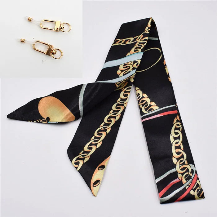 Satin-Brillenkette "Boho-Chic"