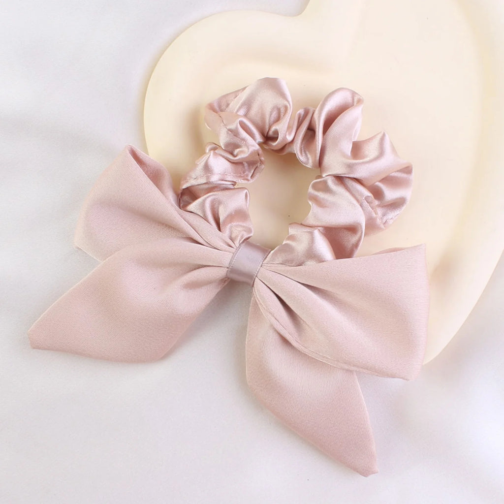 Satin-Haargummi "Bella" mit Schleife