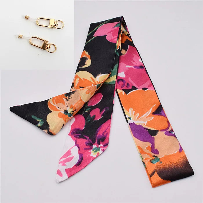 Satin-Brillenkette "Boho-Chic"