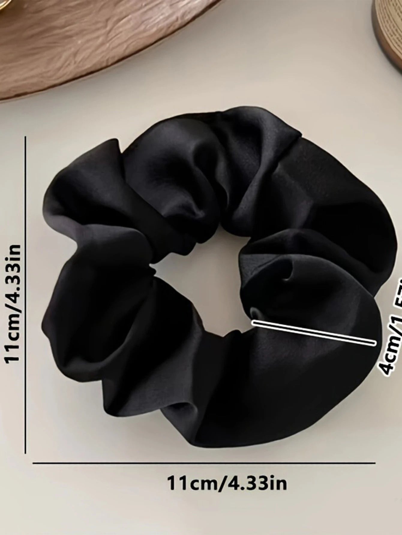 Premium XXL Satin-Scunchie "Cloud"