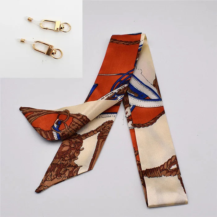 Satin-Brillenkette "Boho-Chic"