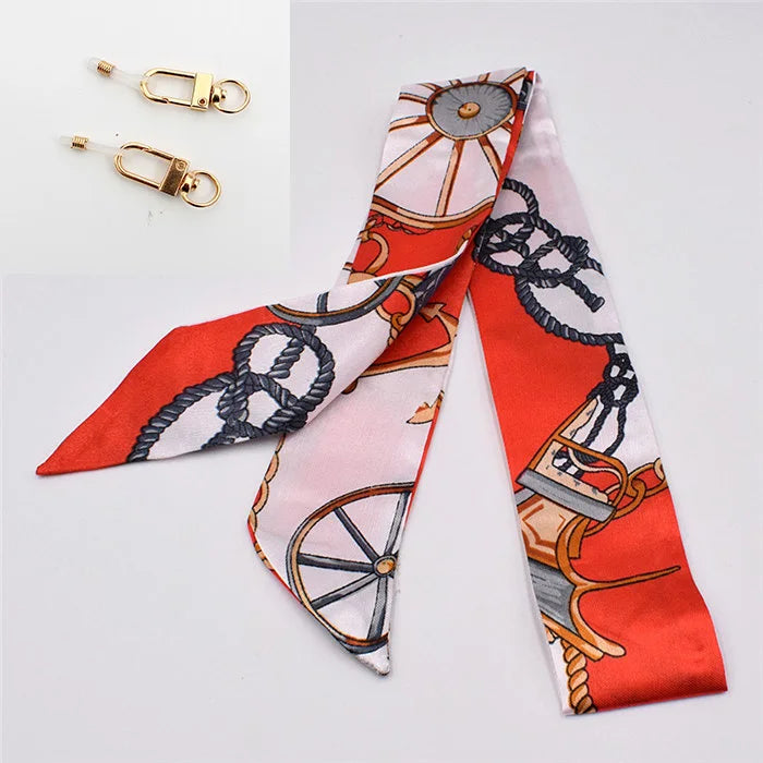 Satin-Brillenkette "Boho-Chic"