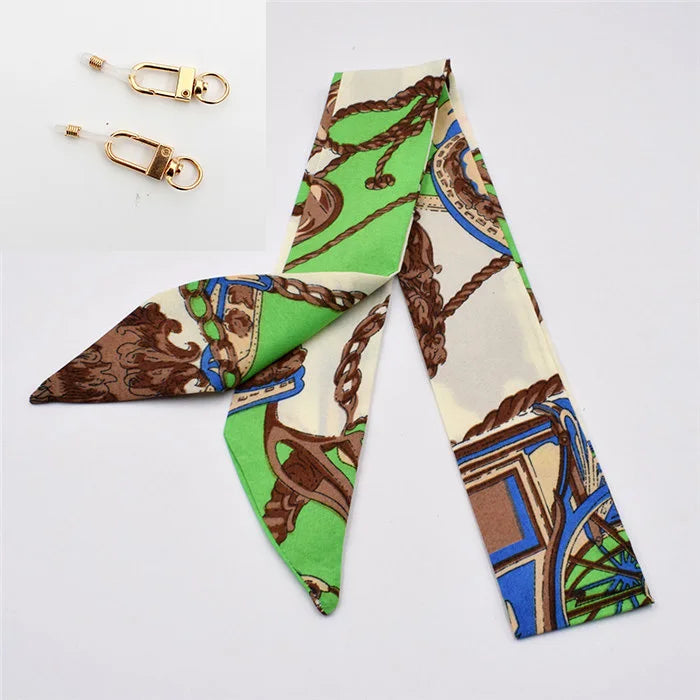 Satin-Brillenkette "Boho-Chic"