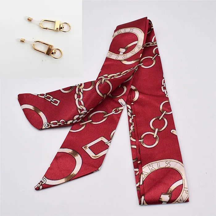 Satin-Brillenkette "Boho-Chic"