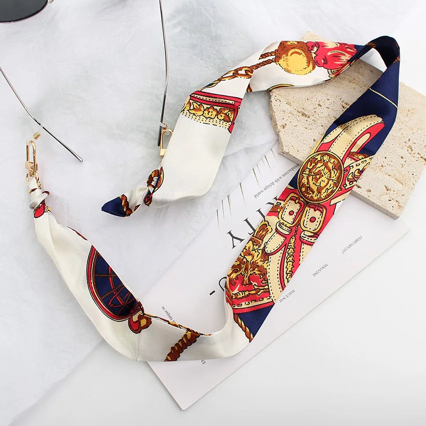 Satin-Brillenkette "Boho-Chic"