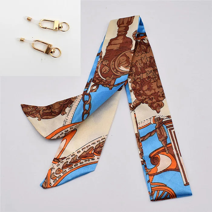 Satin-Brillenkette "Boho-Chic"