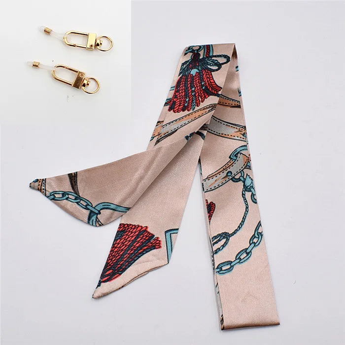 Satin-Brillenkette "Boho-Chic"